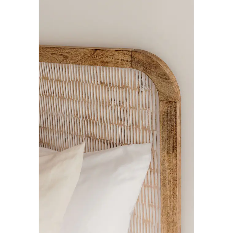 Cabecero Mirea 150 cm en madera de mango 3