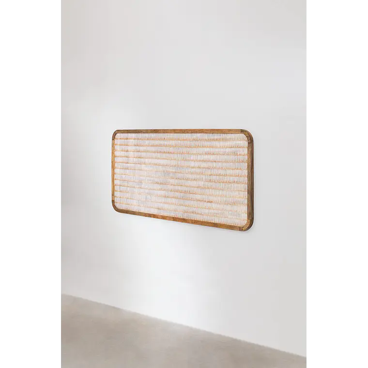 Cabecero Mirea 150 cm en madera de mango 5