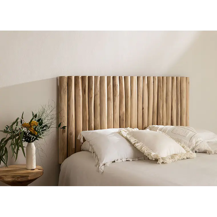 Cabecero Selia 150 cm en madera de teca 1