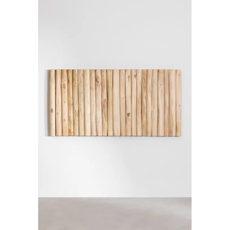Cabecero Selia 150 cm en madera de teca 3