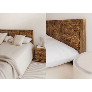 Cabecero Velin 150 cm en madera de mango