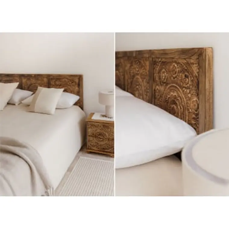 Cabecero Velin 150 cm en madera de mango 10