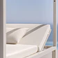 Cama balinesa reclinable en aluminio y tela Savia - Miniatura 3