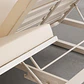 Cama balinesa reclinable en aluminio y tela Savia - Miniatura 10