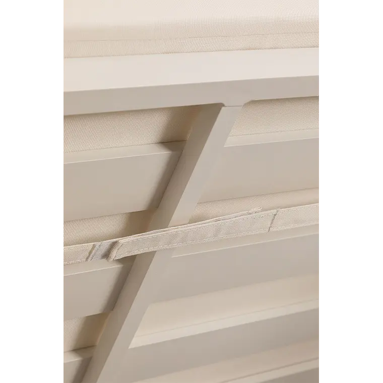 Cama balinesa reclinable en aluminio y tela Savia 12