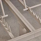 Cama balinesa reclinable en madera de acacia y acero Erenova - Miniatura 8