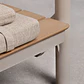 Cama balinesa reclinable en madera de acacia y acero Erenova - Miniatura 12