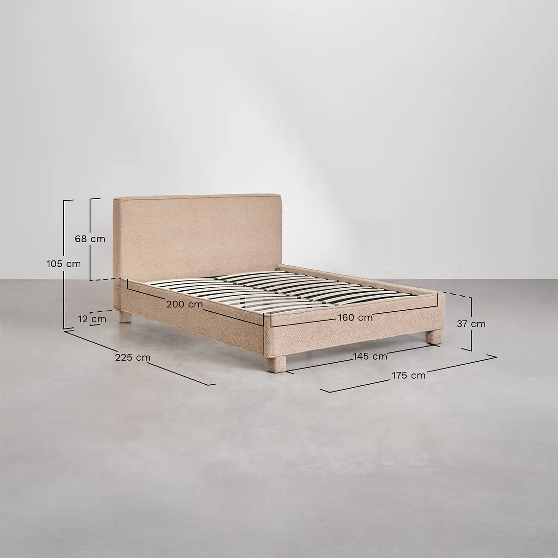 Cama Laren en chenilla 9