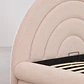 Cama Soria con canapé abatible en bouclé - Miniatura 7