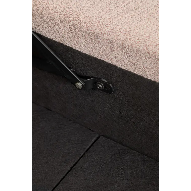 Cama Soria con canapé abatible en bouclé 9