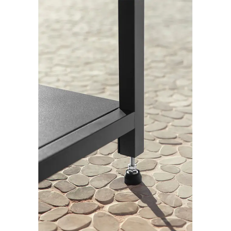 Cocina modular de exterior de 2 piezas con fregadero y almacenaje en acero Ravina 3