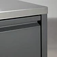 Cocina modular de exterior de 2 piezas con fregadero y almacenaje en acero Ravina - Miniatura 5