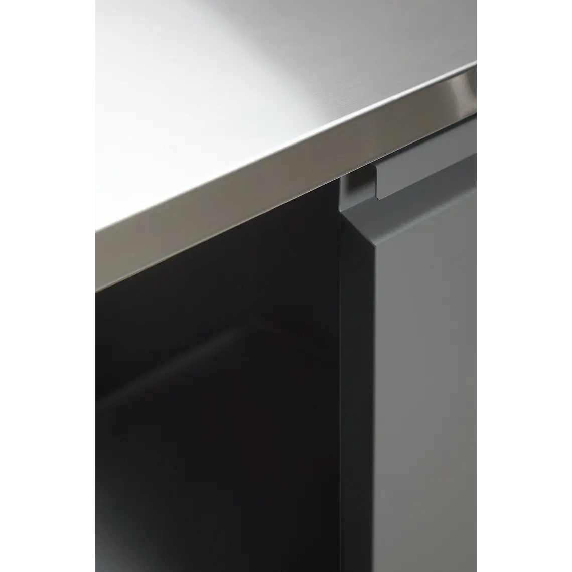 Cocina modular de exterior de 2 piezas con fregadero y almacenaje en acero Ravina 9