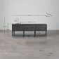 Cocina modular de exterior de 3 piezas con fregadero y almacenaje en acero Renira - Miniatura 11