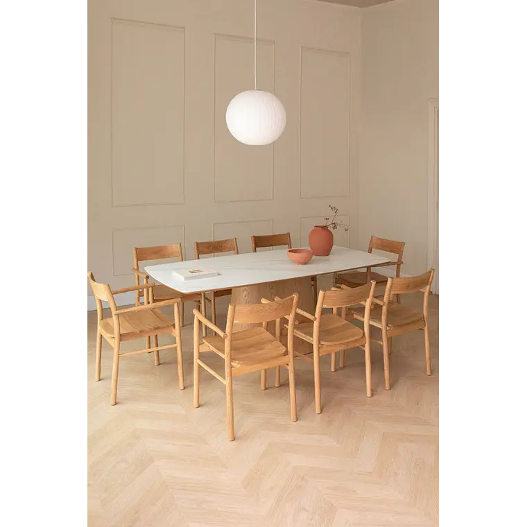 Conjunto de comedor Daeara en cerámica 1