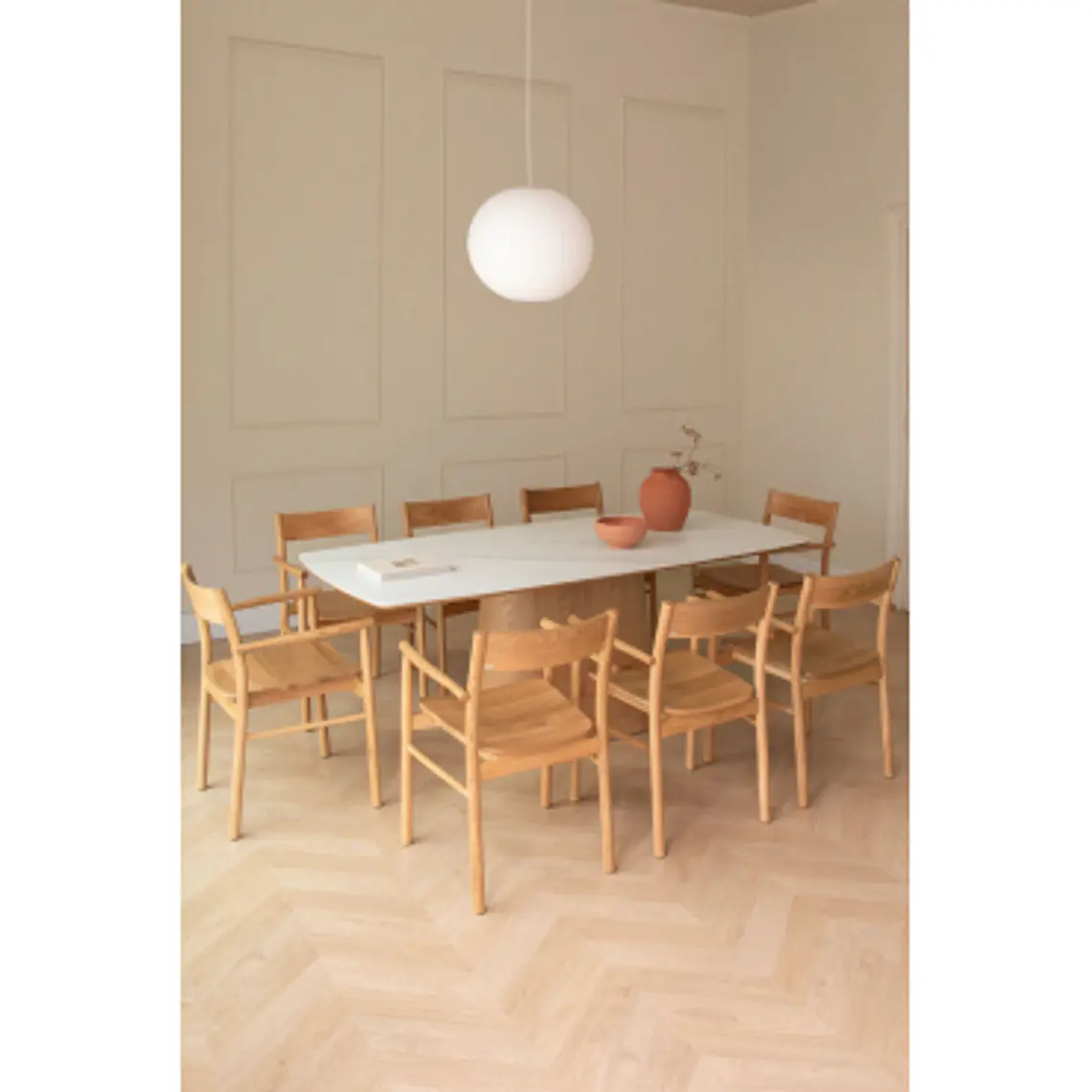 Conjunto de comedor Daeara en cerámica 12