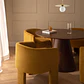 Conjunto de comedor Orelena en terciopelo - Miniatura 1