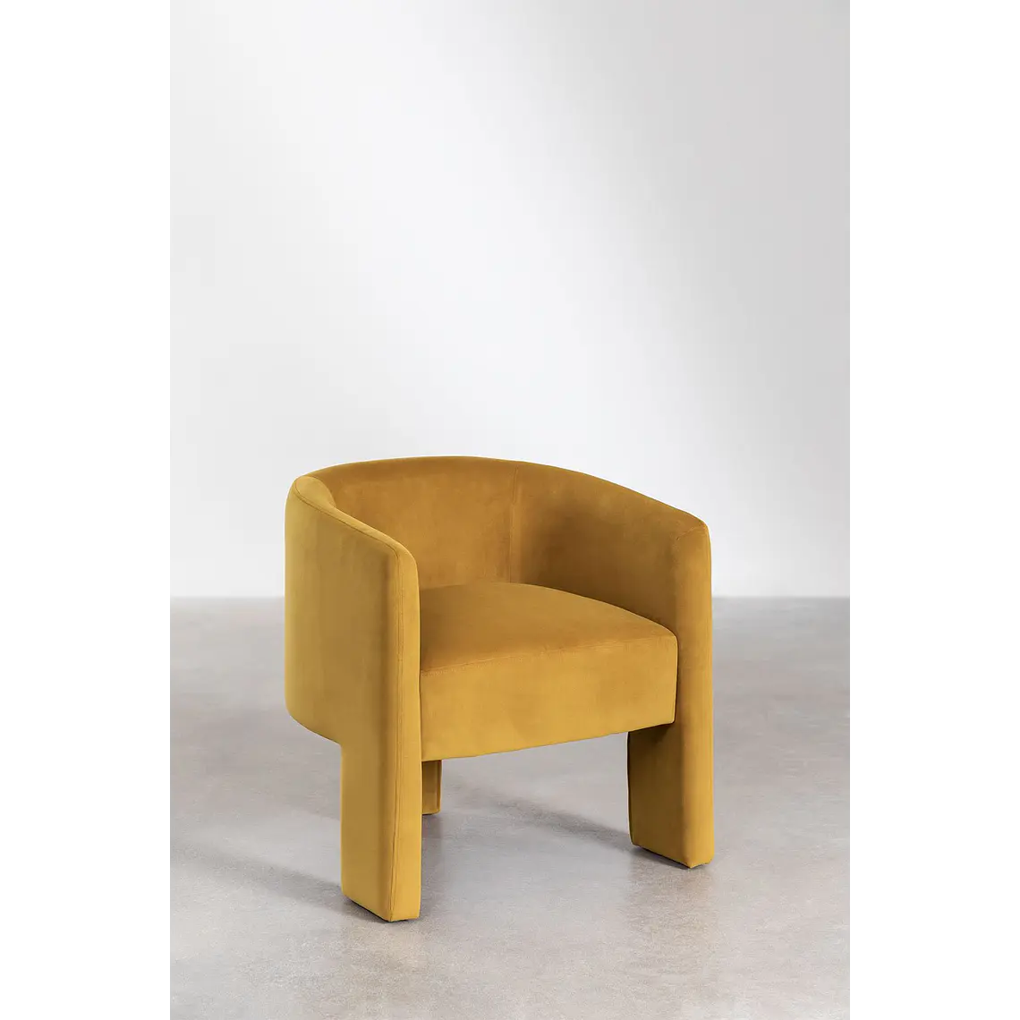 Conjunto de comedor Orelena en terciopelo 5