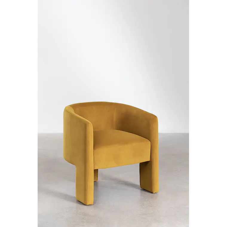 Conjunto de comedor Orelena en terciopelo 5