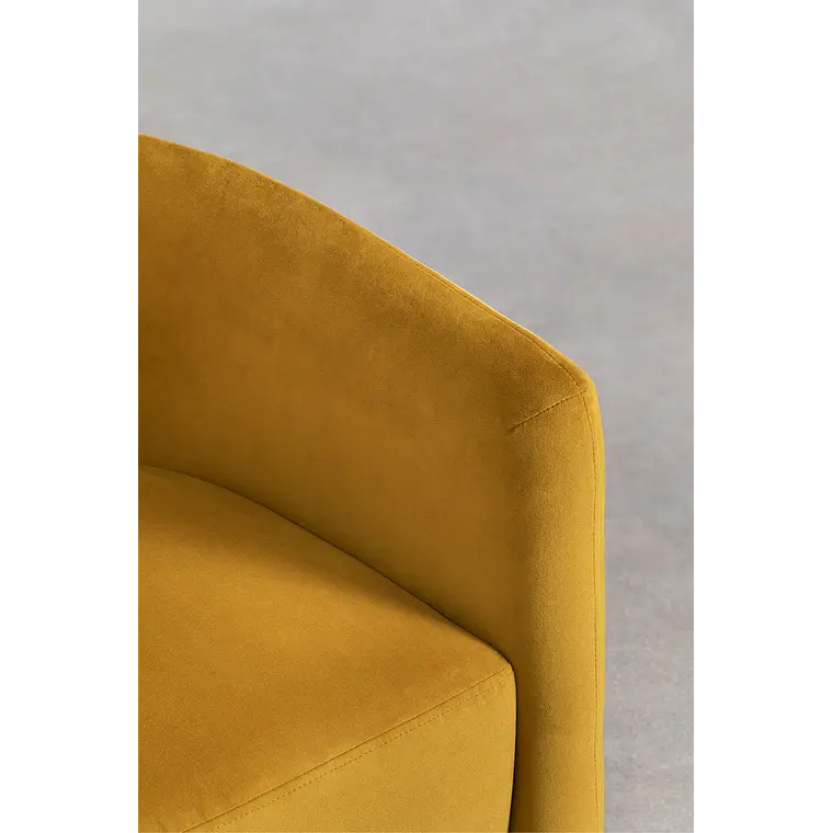 Conjunto de comedor Orelena en terciopelo 8
