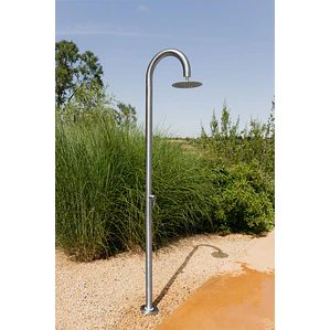 Ducha de exterior en acero inoxidable Selina