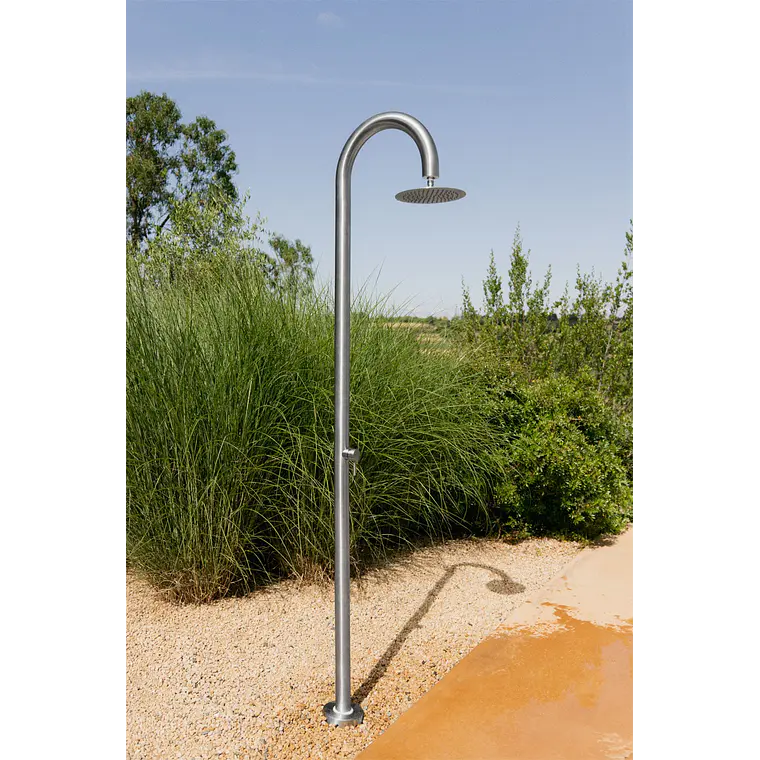 Ducha de exterior en acero inoxidable Selina 1