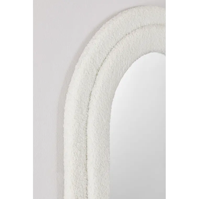 Espejo de dormitorio Mavia 60x160 cm en borreguito 4