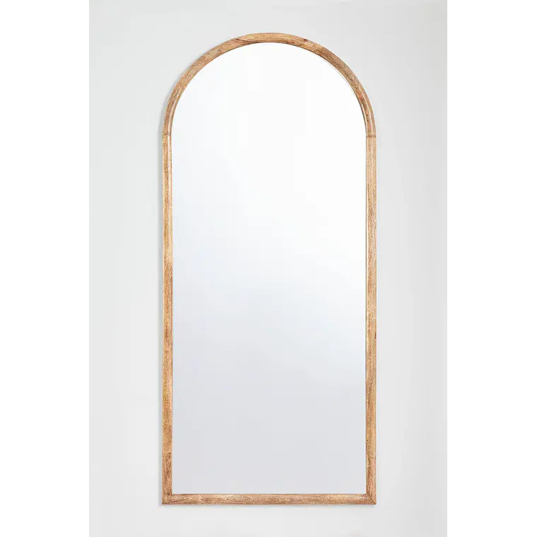 Espejo de dormitorio Norel en madera de mango 2