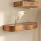 Estante de pared con almacenaje en madera de acacia - Miniatura 13