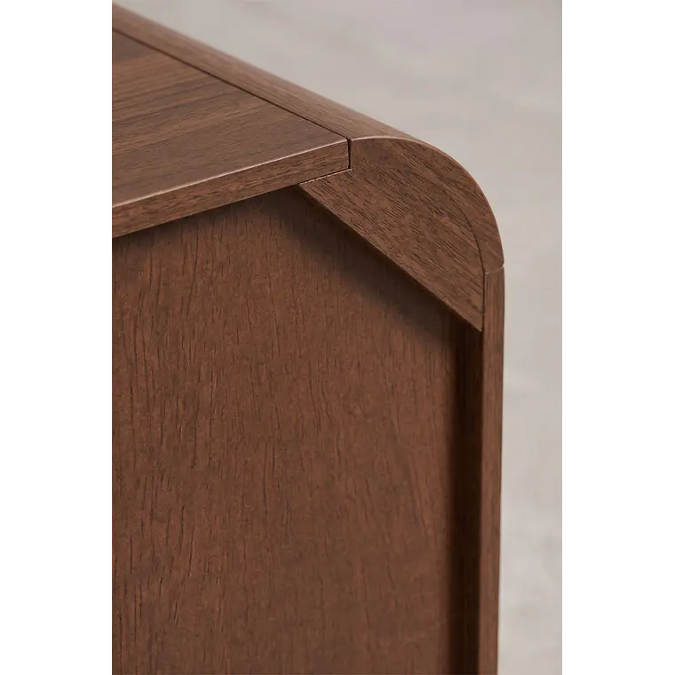 Estantería 190 cm en madera de mango y piedra natural 7