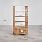 Estantería 190 cm en madera de mango y piedra natural - Miniatura 9