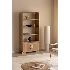 Alaro · Estantería en acabado madera de 90 cm