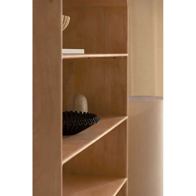 Alaro · Estantería en acabado madera de 90 cm 4