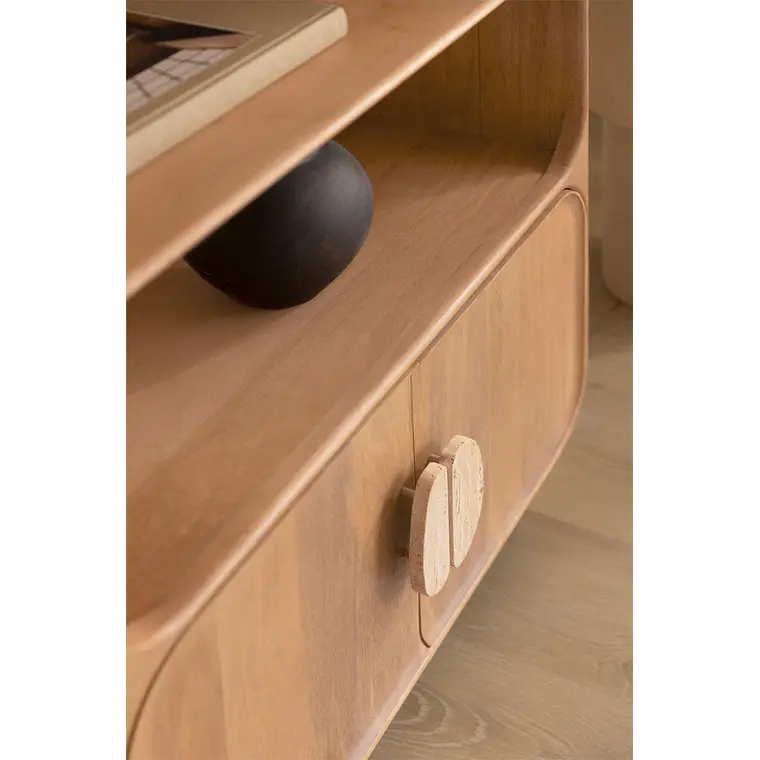 Alaro · Estantería en acabado madera de 90 cm 5
