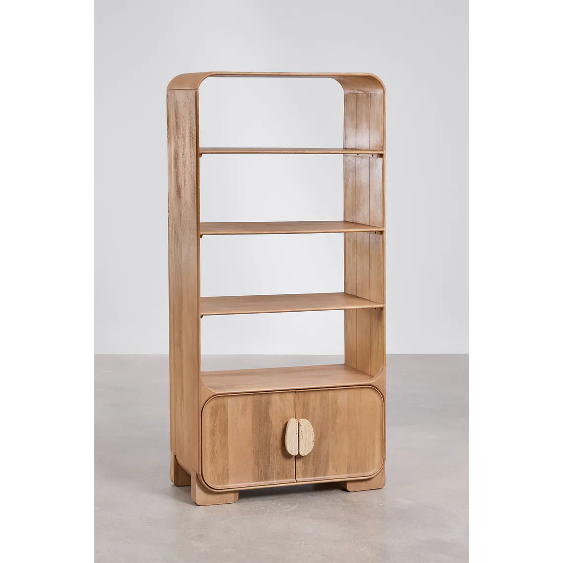 Alaro · Estantería en acabado madera de 90 cm 6
