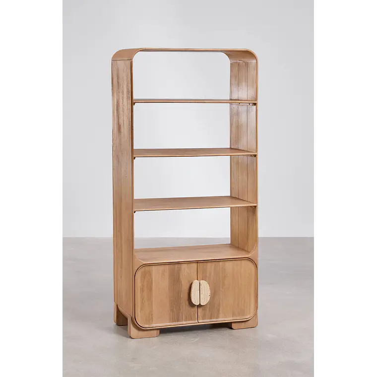 Alaro · Estantería en acabado madera de 90 cm 6