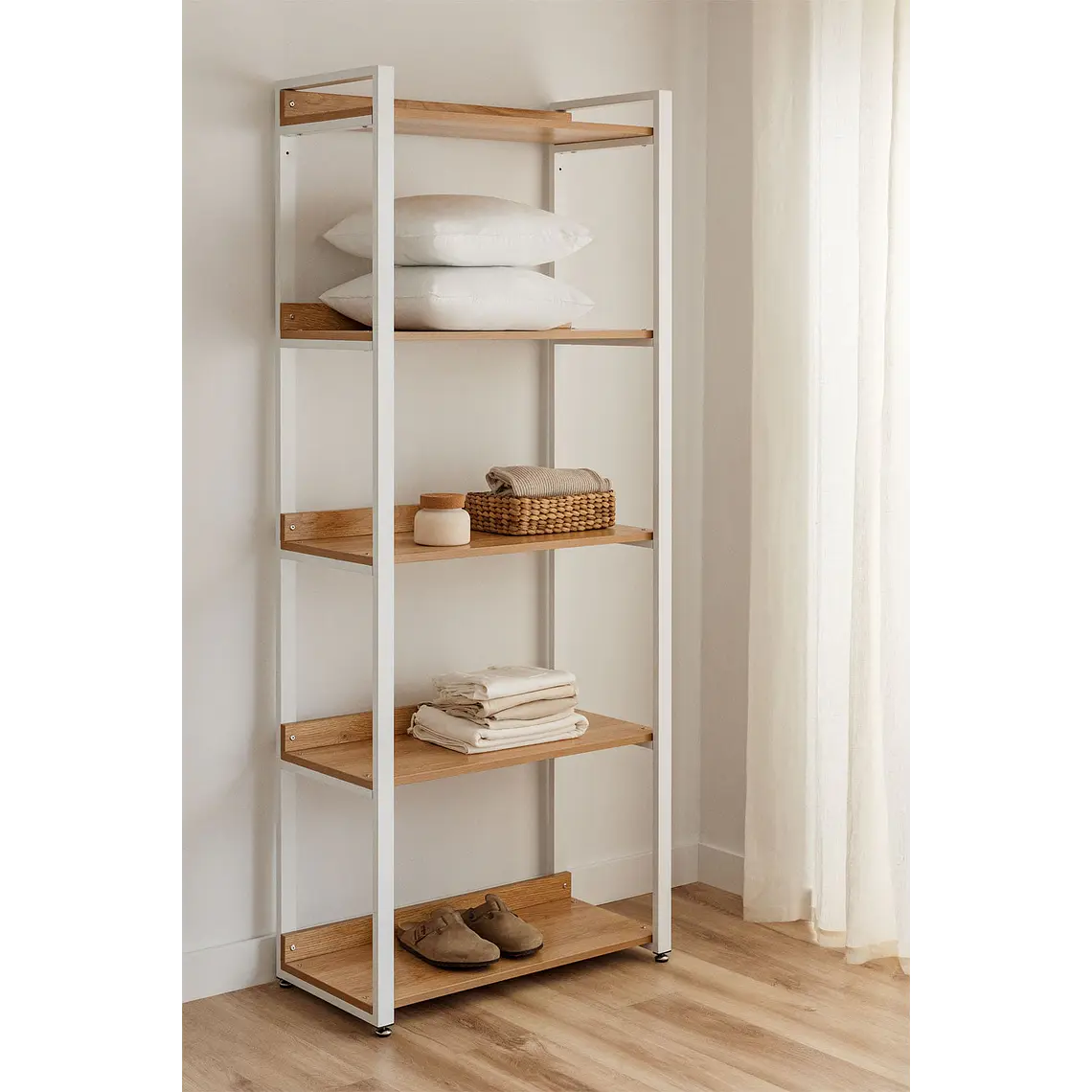 Canor · Estantería en acabado madera de 80 cm 1