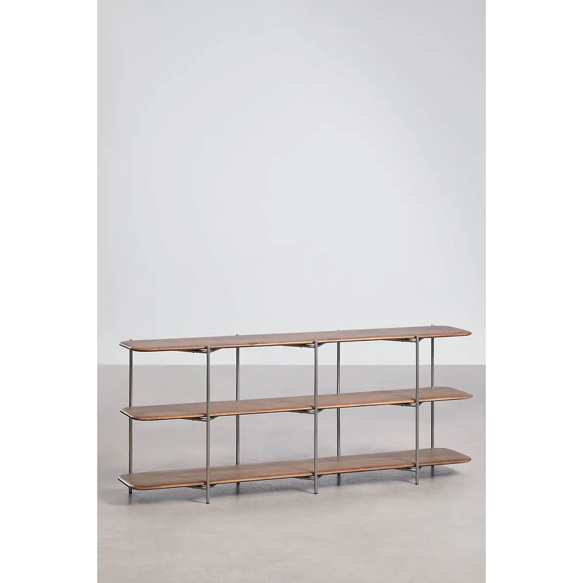 Estantería en madera de mango y acero inoxidable 3