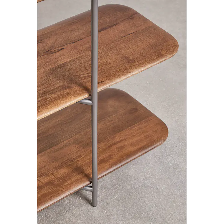 Saven · Estantería en acabado madera 8