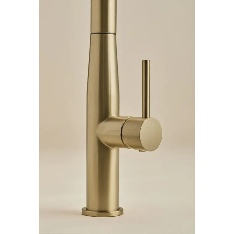 Grifo de cocina de exterior con caño alto extraíble en acero inoxidable Garina 6