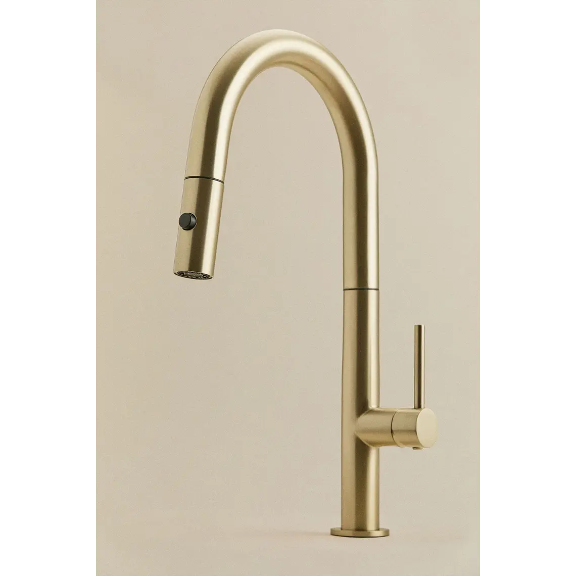 Grifo de cocina de exterior con caño alto extraíble en acero inoxidable Gavina 1