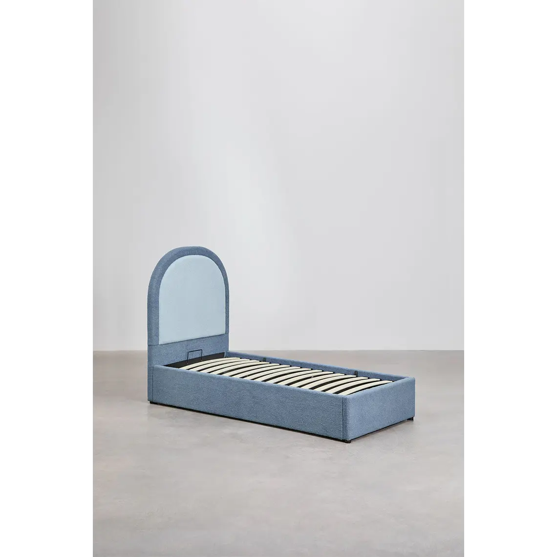 Lunara · Cama infantil con canapé en borreguito 4