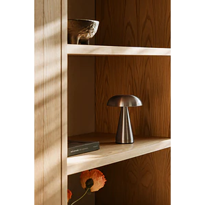Lámpara de mesa ↑20 cm LED inalámbrica en hierro