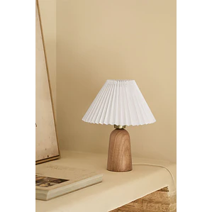 Lámpara de mesa en madera
