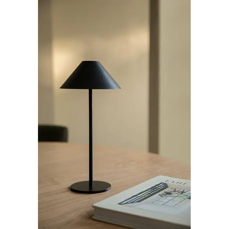 Lámpara de mesa LED inalámbrica en hierro 15