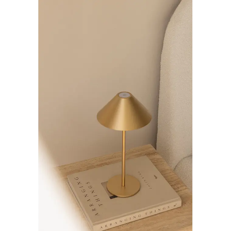 Lámpara de mesa LED inalámbrica en hierro 17