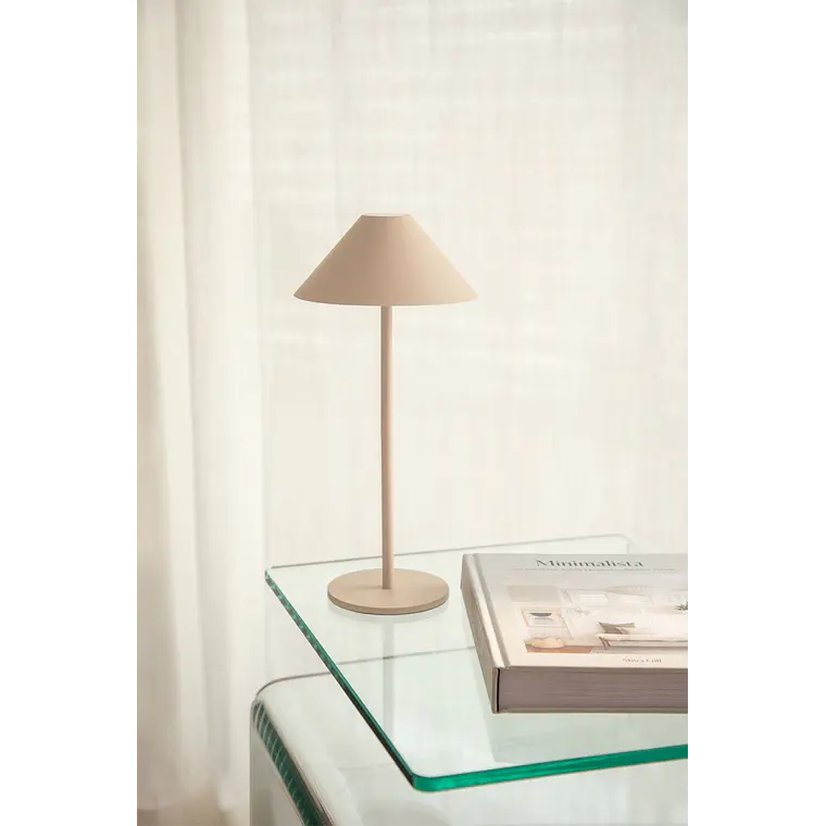 Lámpara de mesa LED inalámbrica en hierro 19