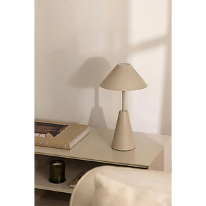 Lámpara de mesa LED inalámbrica en hierro