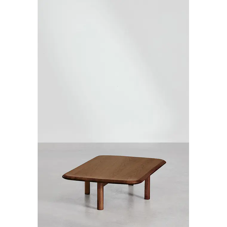 Areris · Mesa de centro en acabado madera de 100 cm 8