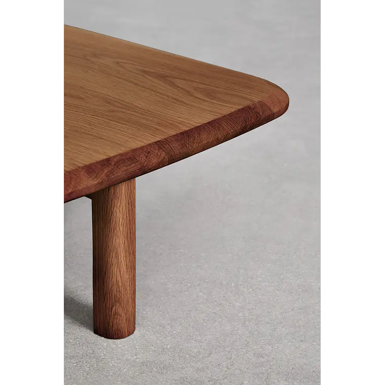 Areris · Mesa de centro en acabado madera de 100 cm 9